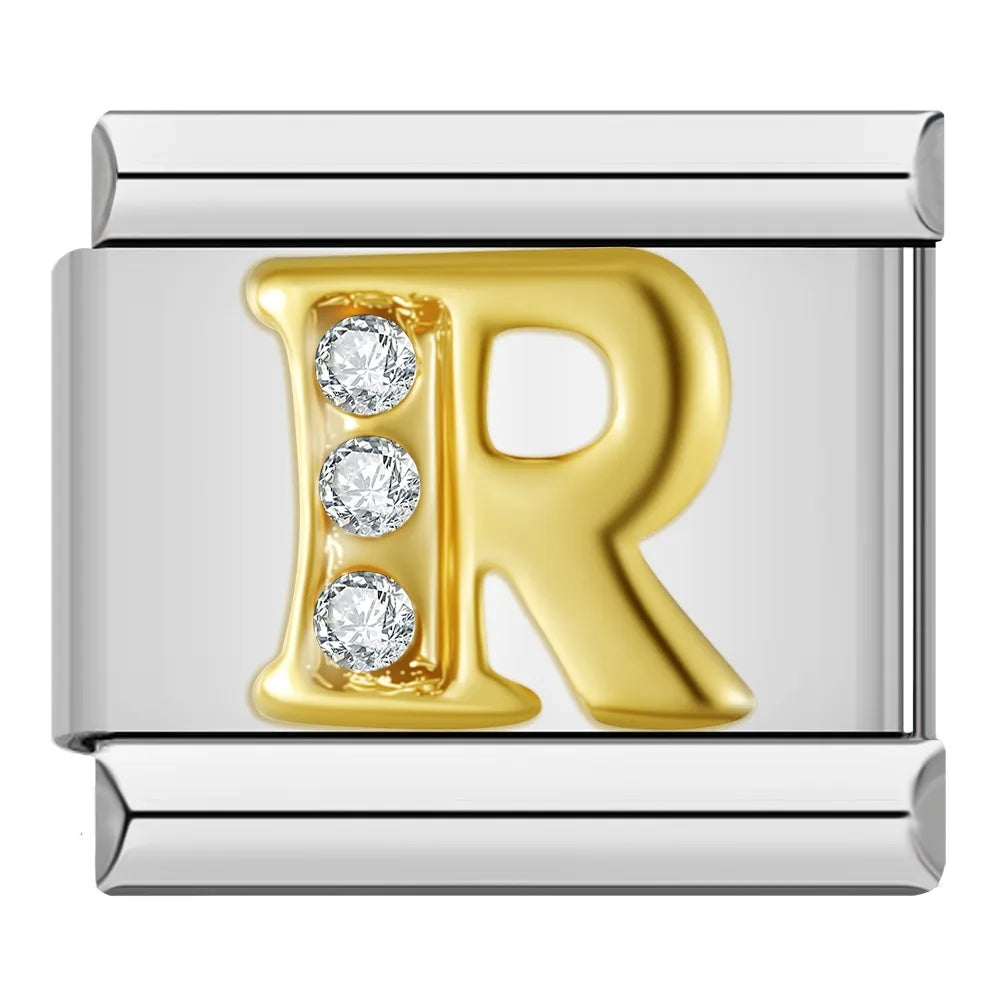 Letter R - Silver