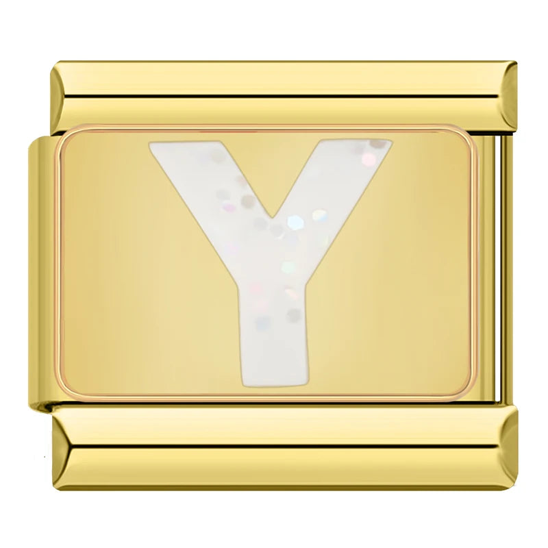 Letter Y - Gold