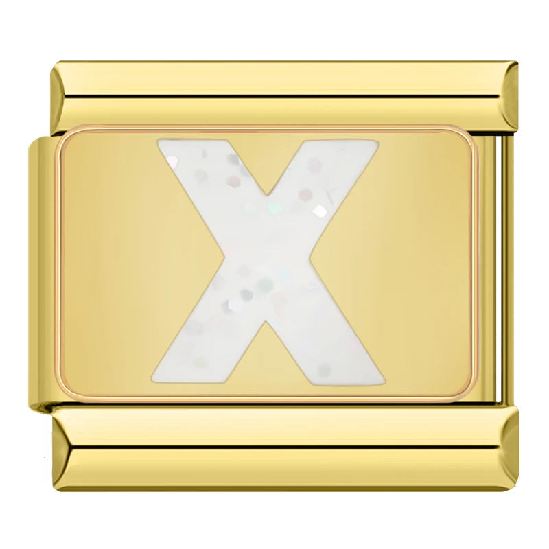 Letter X - Gold