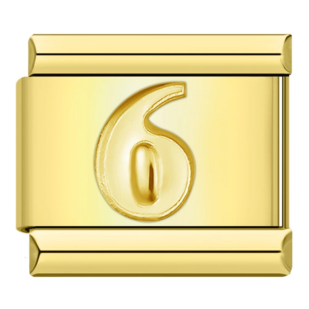 Number 6 - Gold