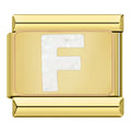 Letter F - Gold