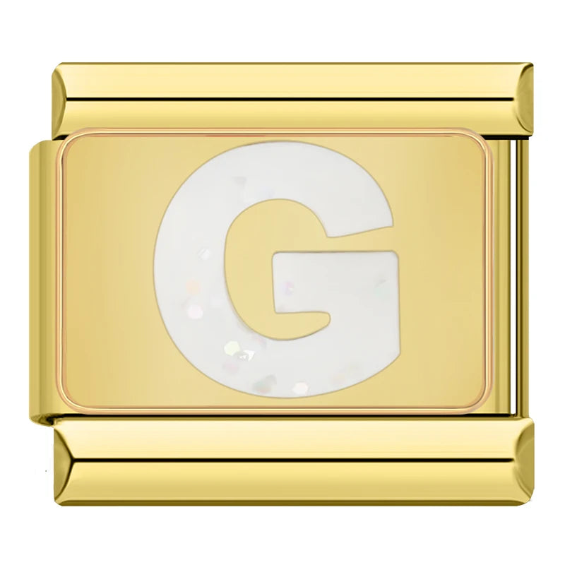 Letter G - Gold
